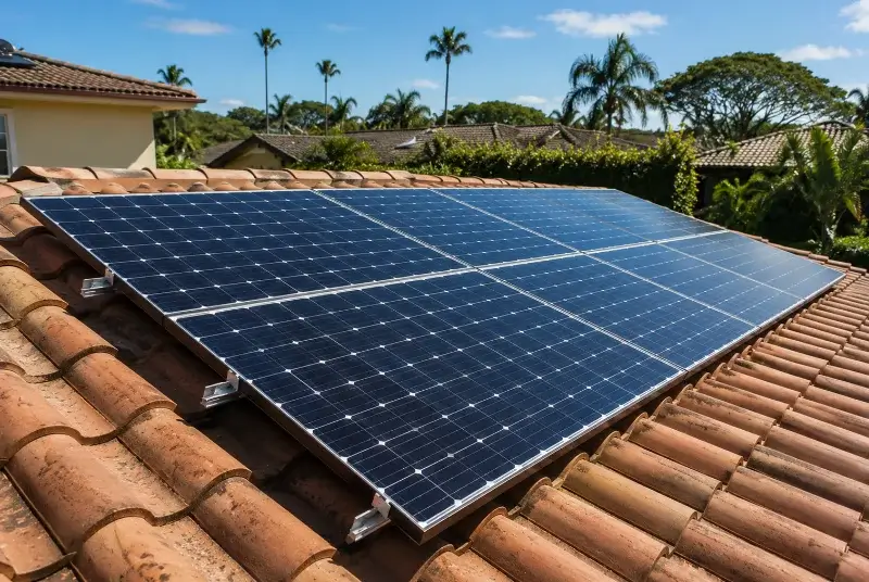 Installation de panneaux solaires à Bergues